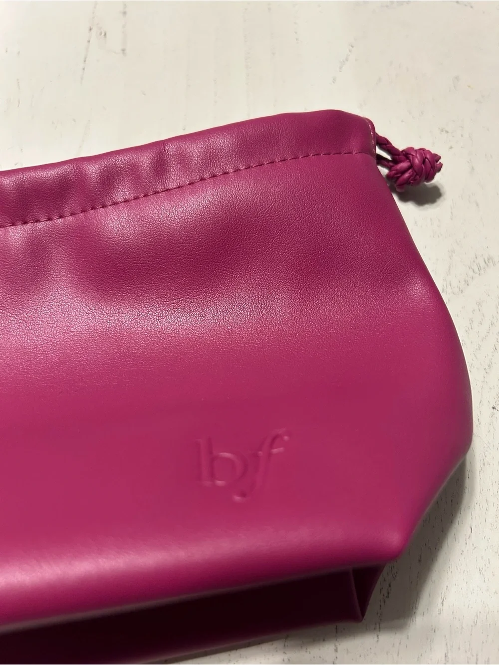 Pink Benefit Makeup Bag
